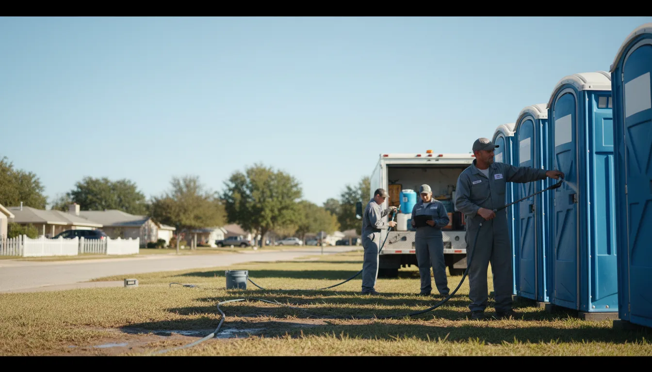 Long-Term Portable Toilet Rental in Saint Joseph, LA near me